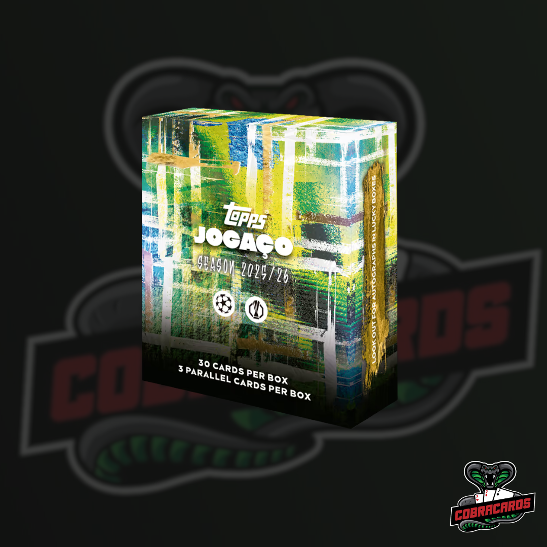 2025-26 TOPPS Jogaço UEFA Club Competitions Soccer Cards Box