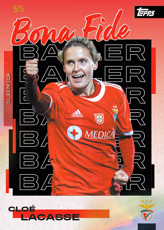 2025-26 TOPPS SL Benfica Team Set Soccer Cards Box