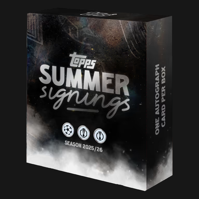 SEALED Topps 2025-26 Summer Signings UEFA Club Competitions Soccer Cards