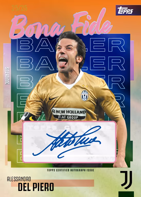 #JUVE3 Full Case (20 Box) 2025-26 TOPPS Juventus Team Set Soccer Cards Box PYP