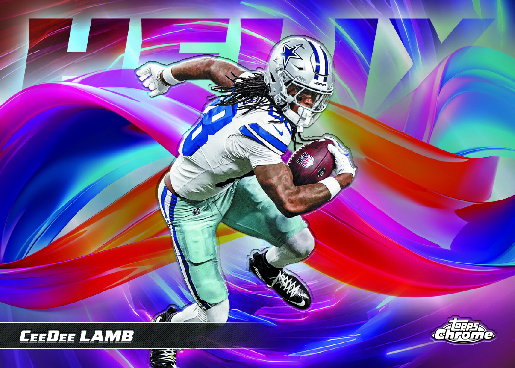 2025 Topps Chrome Football Blaster Box