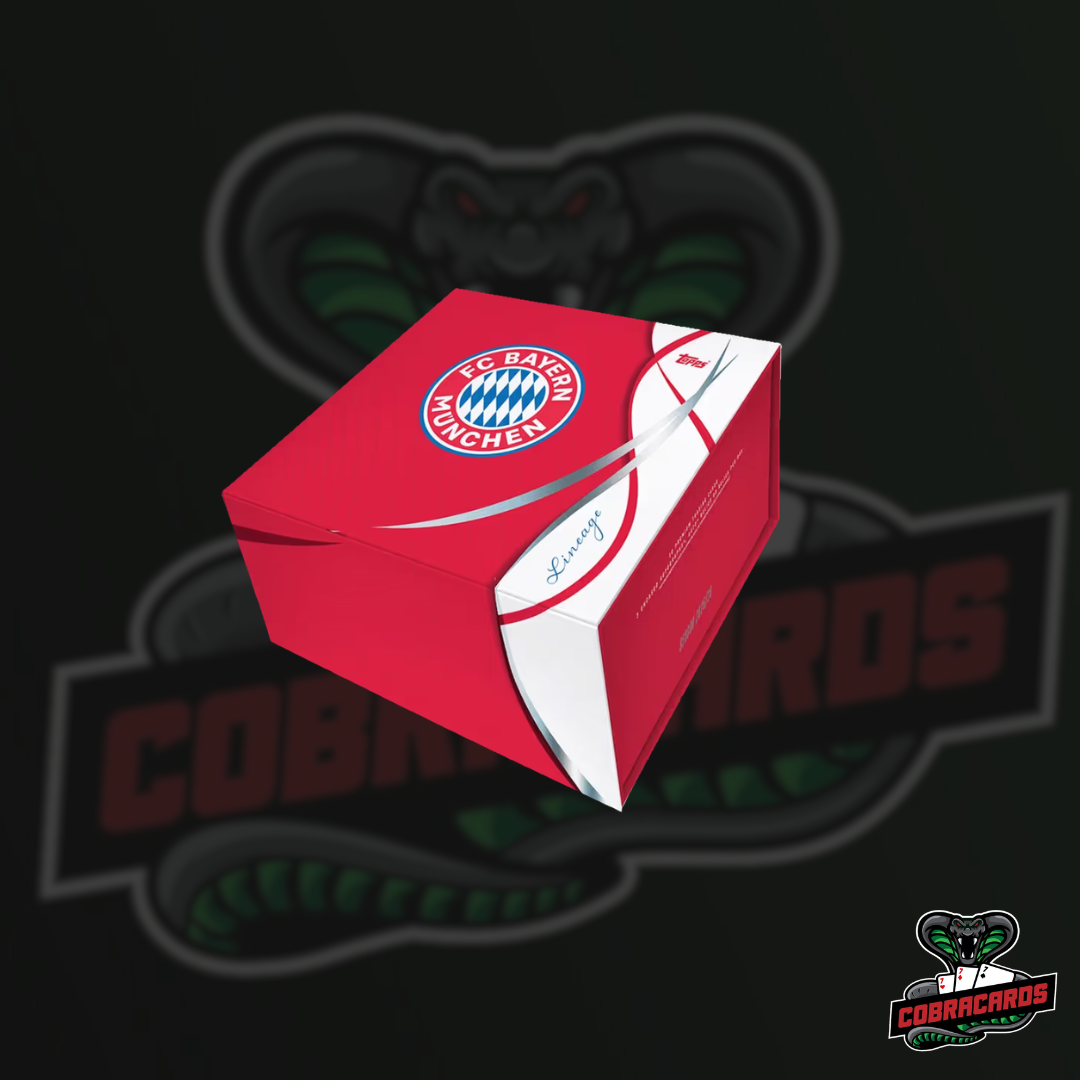 #BAYL13 Full Case Break (6 Box) 2025-26 TOPPS Lineage FC Bayern München Soccer Cards Box PYP