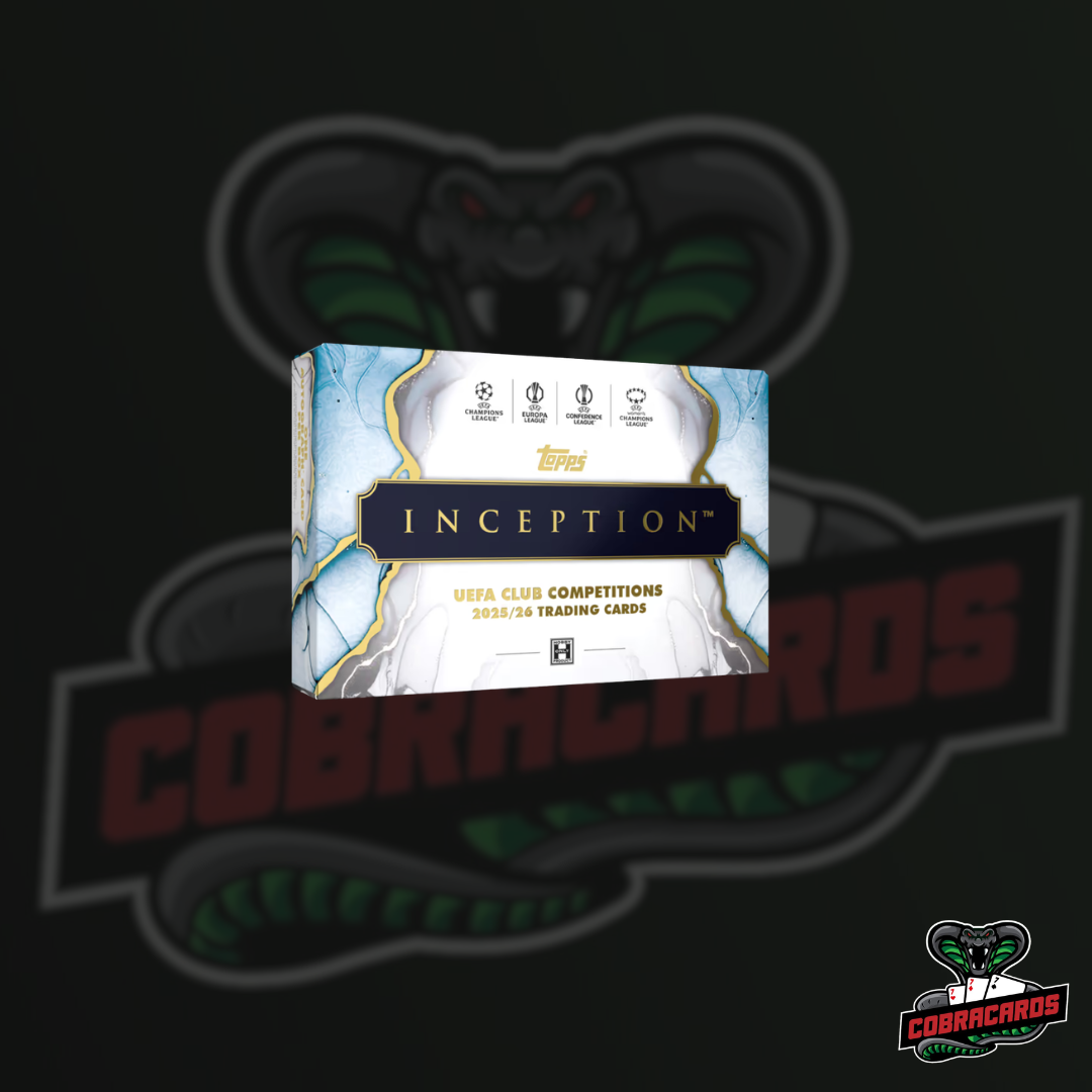 2025-26 TOPPS Inception UEFA Club Competitions Soccer Cards Hobby Box